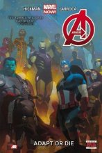 Cover art for Avengers 5: Adapt or Die (Avengers: Marvel Now, 5)