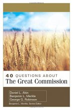 Cover art for 40 Questions About the Great Commission