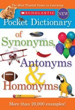 Cover art for Scholastic Pocket Dictionary of Synonyms, Antonyms, Homonyms