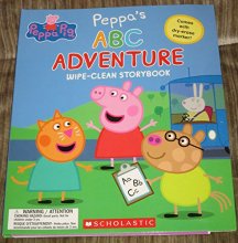 Cover art for Peppa Pig: Peppa's ABC Adventure - Wipe-Clean Storybook