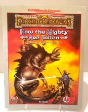 Cover art for How the Mighty Are Fallen (Advanced Dungeons & Dragons: Forgotten Realms)