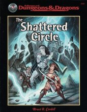Cover art for SHATTERED CIRCLE, THE (Advanced Dungeons & Dragons)