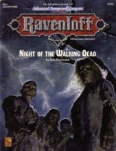 Cover art for Night of the Walking Dead (Advanced Dungeons & Dragons, 2nd Edition: Ravenloft, Adventure/9352/RQ1)