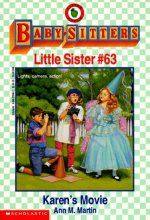 Cover art for Karen's Movie (Baby-Sitters Little Sister, No. 63)