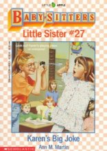 Cover art for Karen's Big Joke (Baby-Sitters Little Sister, No. 27)