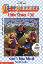 Cover art for Karen's New Friend (Baby-Sitters Little Sister, No. 36)