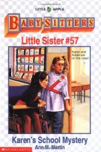 Cover art for Karen's School Mystery (Baby-Sitters Little Sister #57)