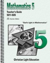 Cover art for 2008 Mathematics 5 Teacher's Guidebook Sunrise Edition Math 500