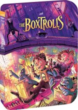 Cover art for The Boxtrolls - Limited Edition Steelbook 4K Ultra HD + Blu-ray [4K UHD]