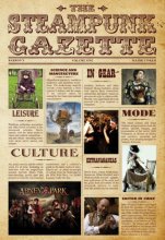 Cover art for The Steampunk Gazette