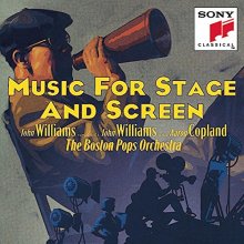 Cover art for Music for Stage and Screen: The Red Pony; Born on the Fourth of July; Quiet City; The Reivers