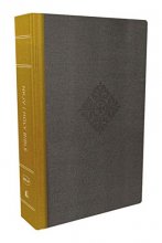 Cover art for NKJV, Deluxe Reader's Bible, Cloth over Board, Yellow/Gray, Comfort Print