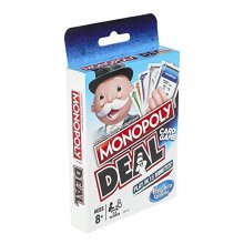 Cover art for Monopoly Deal Card Game, Quick-Playing Card Game for 2-5 Players, Game for Families and Kids Ages 8 and Up