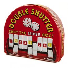 Cover art for Blue Orange Double Shutter Shut The Box Dice Game, Fun Math and Strategy Family Game Games- 1 to 4 Players for Ages 8+