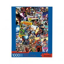 Cover art for AQUARIUS Marvel Puzzle Cast (1000 Piece Jigsaw Puzzle) - Officially Licensed Marvel Merchandise & Collectibles - Glare Free - Precision Fit - 20 x 28 Inches