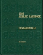 Cover art for 1993 ASHRAE Handbook Fundamentals I-P Edition