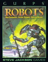 Cover art for GURPS Robots (Steve Jackson Games)