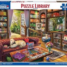Cover art for White Mountain Puzzles - Puzzle Library - 1000 Piece Jigsaw Puzzle