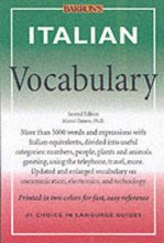 Cover art for Italian Vocabulary (Barron's Vocabulary Series)