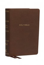 Cover art for NKJV, Reference Bible, Compact Large Print, Leathersoft, Brown, Red Letter, Comfort Print: Holy Bible, New King James Version
