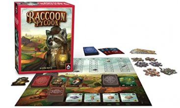 Cover art for RACCOON TYCOON - Gateway Strategy Board Game for Adults and Family | Fast, Fun, Economic and Set-Collecting Competitive Game | 2-5 Players | Ages 8 and Up | 60-90 Minutes | by Forbidden Games