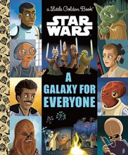 Cover art for A Galaxy for Everyone (Star Wars) (Little Golden Book)
