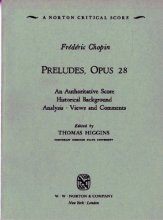 Cover art for Preludes, Op. 28 (Norton Critical Scores)