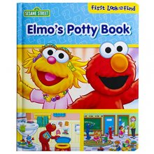 Cover art for Sesame Street - Elmo's Potty Book First Look and Find - PI Kids