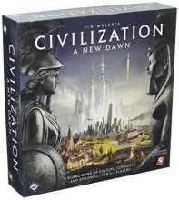 Cover art for Civilization A New Dawn Board Game | Tactical Strategy Game for Adults and Teens Based on the Hit Video Game Series | Ages 14+ | 2-4 Players | Average Playtime 1-2 Hours | Made by Fantasy Flight Games