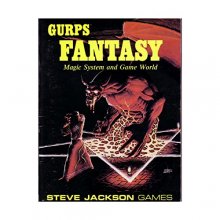 Cover art for Gurps Fantasy: Magic System and Game World
