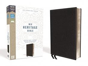 Cover art for NIV, Heritage Bible, Deluxe Single-Column, Leathersoft, Black, Comfort Print