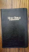 Cover art for Holy Bible: The New Catholic Study Bible, St. Jerome Edition, Burgundy Bonded Leather