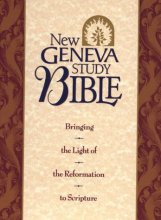 Cover art for Holy Bible New Geneva Study/New King James Version//Black Bonded Leather (Style No 2995/Black)
