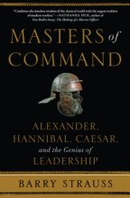 Cover art for Masters of Command: Alexander, Hannibal, Caesar, and the Genius of Leadership