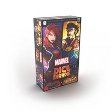 Cover art for USAOPOLY Marvel Dice Throne | 2 Hero Box Featuring Black Widow, Doctor Strange | Standalone Competitive Dice Game | Officially-Licensed Marvel Game | Compatible with The Dice Throne Ecosystem