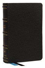Cover art for NKJV, Compact Bible, Maclaren Series, Genuine Leather, Black, Comfort Print: Holy Bible, New King James Version
