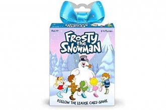 Cover art for Frosty The Snowman – Follow The Leader - Christmas Card Game