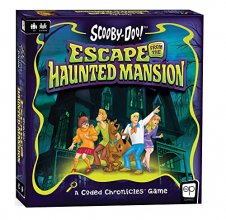 Cover art for Scooby-Doo: Escape from The Haunted Mansion - A Coded Chronicles Game | Escape Room Game for Kids & Adults | Featuring Your Scooby-Doo Characters and Mysteries | Officially Licensed Escape Room Game