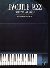 Cover art for Favorite Jazz for Piano Solo: Intermediate to Advanced