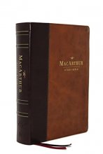 Cover art for ESV, MacArthur Study Bible, 2nd Edition, Leathersoft, Brown: Unleashing God's Truth One Verse at a Time