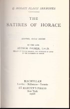 Cover art for Horace's Satires and Epistles