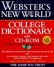 Cover art for Webster's New World College Dictionary (with CD-ROM)