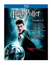 Cover art for Harry Potter Years 1-5 [Blu-ray]