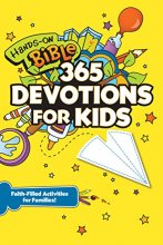 Cover art for Hands-On Bible 365 Devotions for Kids: Faith-Filled Activities for Families