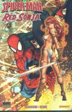 Cover art for Spider-Man/Red Sonja Premiere