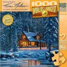 Cover art for MasterPieces River's of Light Jumbo Panoramic Jigsaw Puzzle, 1000-Piece