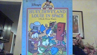 Cover art for Huey, Dewey, and Louie in Space: A Book About Shapes (Disney's Learn With Mickey)