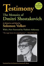 Cover art for Testimony: The Memoirs of Dmitri Shostakovich (Limelight)