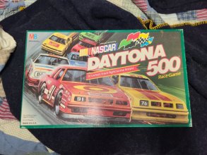 Cover art for Daytona 500 Milton Bradley NASCAR Racing Board Game 