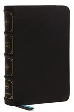 Cover art for NKJV, Compact Bible, Maclaren Series, Leathersoft, Black, Comfort Print: Holy Bible, New King James Version